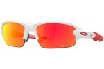 Okulary przeciwsłoneczne Oakley Flak XXS OJ9008-09 Prostokątne Białe