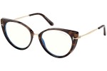 Okulary korekcyjne Tom Ford FT5815-B 052 Kocie oczy Havana