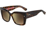 Okulary przeciwsłoneczne Dsquared2 D20017/S 086/JL Kocie oczy Havana