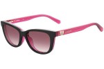 Okulary korekcyjne Love Moschino MOL052/CS 3MR/3X Kocie oczy Czarne