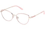 Okulary korekcyjne Guess GU9222 072 Kocie oczy Złote