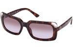 Okulary przeciwsłoneczne Guess GU7841 52F Prostokątne Havana