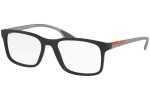 Okulary korekcyjne Prada Linea Rossa PS01LV 4901O1 Prostokątne Czarne