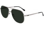 Okulary przeciwsłoneczne Lacoste L222SE 035 Pilotki (Aviator) Srebrne