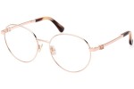 Okulary korekcyjne Max Mara MM5081 033 Okrągłe Złote