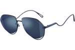 Okulary przeciwsłoneczne Emporio Armani EA2137 301855 Pilotki (Aviator) Niebieskie