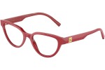 Okulary korekcyjne Dolce & Gabbana DG3358 3377 Kocie oczy Czerwone