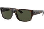 Okulary przeciwsłoneczne Ray-Ban RB4388 710/31 Prostokątne Havana