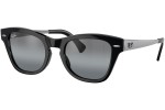 Okulary przeciwsłoneczne Ray-Ban RB0707SM 901/G6 Kwadratowe Czarne