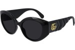 Okulary przeciwsłoneczne Gucci GG0809S 001 Kocie oczy Czarne