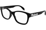 Okulary korekcyjne Alexander McQueen AM0350O 001 Kwadratowe Czarne