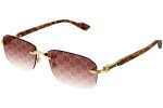 Okulary przeciwsłoneczne Gucci GG1221S 004 Tiny Złote