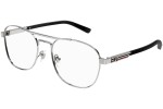 Okulary korekcyjne Gucci GG1290O 001 Pilotki (Aviator) Srebrne