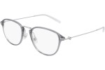 Okulary korekcyjne Mont Blanc MB0155O 004 Kwadratowe Szare