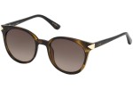 Okulary przeciwsłoneczne Guess GU7550 52F Okrągłe Havana