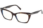 Okulary korekcyjne Tom Ford FT5709-B 052 Kocie oczy Havana