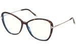 Okulary korekcyjne Tom Ford FT5769-B 052 Kocie oczy Havana