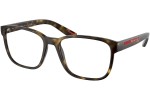 Okulary korekcyjne Prada Linea Rossa PS06PV 5811O1 Kwadratowe Havana