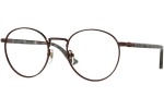 Okulary korekcyjne Persol PO1008V 1148 Okrągłe Brązowe