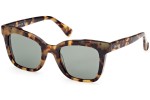 Okulary przeciwsłoneczne Max Mara MM0067 55N Kwadratowe Havana