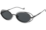 Okulary przeciwsłoneczne Emporio Armani EA2118 300187 Owalne Czarne