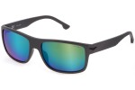 Okulary przeciwsłoneczne Police Tailwind 4 SPLB39E T17P Polarized Prostokątne Szare