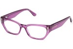 Okulary korekcyjne Guess GU2967 083 Kocie oczy Fioletowe