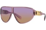 Okulary przeciwsłoneczne Michael Kors Empire Shield MK2194 3738EL Flat Top Fioletowe