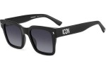 Okulary przeciwsłoneczne Dsquared2 ICON0010/S 807/9O Kwadratowe Czarne