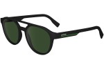 Okulary przeciwsłoneczne Lacoste L6008S 002 Pilotki (Aviator) Czarne