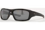 Okulary przeciwsłoneczne Oakley Valve OO9236 12-837 Polarized Prostokątne Czarne