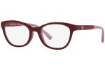 Okulary korekcyjne Emporio Armani EA3204 5077 Kocie oczy Czerwone