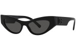 Okulary przeciwsłoneczne Dolce & Gabbana DG4450 501/87 Kocie oczy Czarne