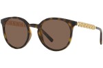 Okulary przeciwsłoneczne Dolce & Gabbana DG6189U 502/73 Okrągłe Havana