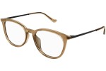 Okulary korekcyjne Gucci GG1468OA 003 Okrągłe Brązowe