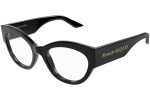 Okulary korekcyjne Alexander McQueen AM0435O 001 Kocie oczy Czarne