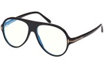 Okulary korekcyjne Tom Ford FT5012-B 001 Pilotki (Aviator) Czarne