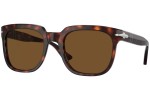 Okulary przeciwsłoneczne Persol PO3323S 24/57 Polarized Kwadratowe Havana