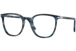 Okulary korekcyjne Persol PO3338V 1193 Kwadratowe Niebieskie