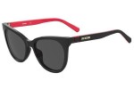 Okulary przeciwsłoneczne Love Moschino MOL039/S 807/IR Kocie oczy Czarne