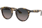 Okulary przeciwsłoneczne Ray-Ban Larry RB7680S 1332GL Polarized Okrągłe Havana