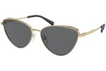 Okulary przeciwsłoneczne Michael Kors MK1140 101481 Polarized Kocie oczy Złote