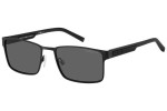 Okulary przeciwsłoneczne Tommy Hilfiger TH2087/S 003/M9 Polarized Prostokątne Czarne