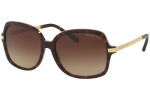 Okulary przeciwsłoneczne Michael Kors Adrianna II MK2024 310613 Oversize Havana