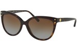 Okulary przeciwsłoneczne Michael Kors Jan MK2045 3006T5 Polarized Kwadratowe Havana