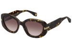 Okulary przeciwsłoneczne Marc Jacobs MJ1099/S 086/HA Owalne Havana