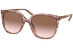 Okulary przeciwsłoneczne Michael Kors Anaheim MK2137U 317513 Kwadratowe Różowe