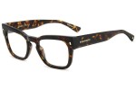 Okulary korekcyjne Dsquared2 D20129 086 Prostokątne Havana