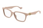 Okulary korekcyjne Gucci GG1537OK 003 Kwadratowe Beżowe