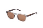 Okulary przeciwsłoneczne Timberland TB00007 20H Polarized Okrągłe Szare